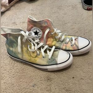 Tie-Dye Converse High Tops